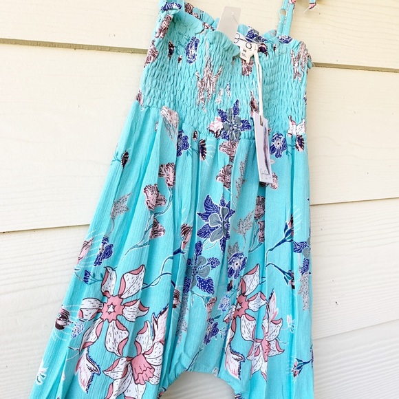 NWT Jessica Simpson Floral Print Romper Baby Girl - Picture 3 of 4